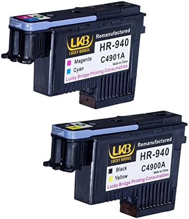 LKB повторно воспоставена од производството на HP940 Printhead C4900A C4901A и 1 сет 940 940XL касети со мастило со чип никогаш
