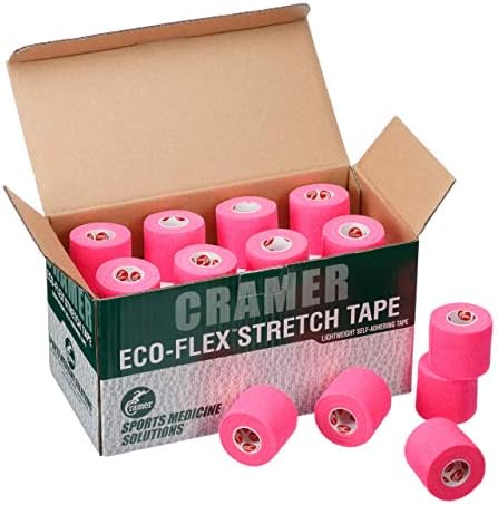 Cramer Eco-Flex She само-стап лента за истегнување, кохезивна лента, флексибилна еластична спортска лента, материјали за атлетски
