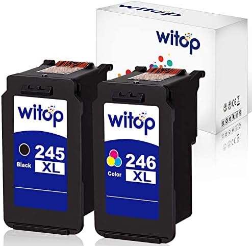 WITOP PG-245 CL-246 245XL 246XL замена на касетата со мастило за Canon Pixma MX492 MX490 IP2820 MG2420 MG2522 MG2920 MG2922 TS302