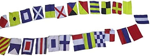 Плажа Партија Сигнал Код Знаме-40 Знамиња Бантинг - 38 Нозе-Наутички/Поморски