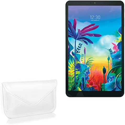 Boxwave Case за LG G PAD 5 - Елита кожна торбичка за месинџер, синтетичка кожна обвивка за куќиште на пликови за LG G PAD 5 - Брегот на