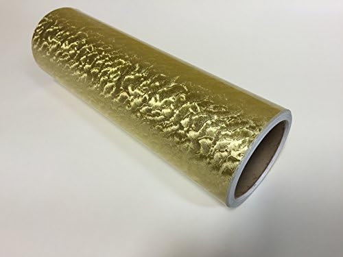 Златен лист знак винил, 24 инчи x 30 стапки, обложена со лепило