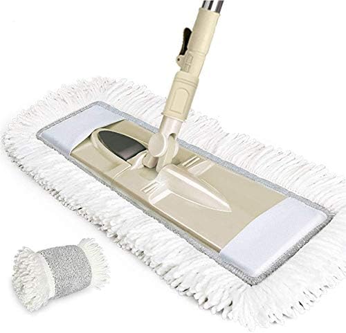WSZJJ MOP- Систем за чистење на системот за чистење Совршен чистач, ламинат и плочки влажни мелоди за прашина со меки влошки за полнење