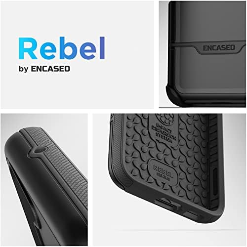 Обвиткан Бунтовнички Случај Со Торбичка За Појас За Samsung Galaxy S23 - Заштитна Телефонска Кутија Со Клип За Футрола