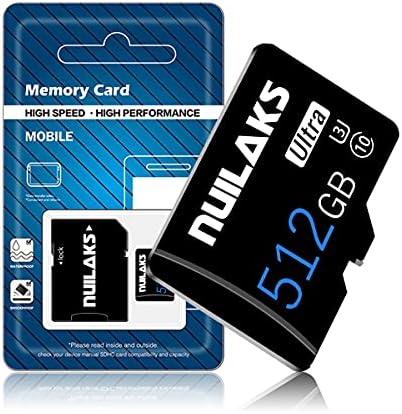 512 GB микро SD картичка со голема брзина класа 10 мемориски картички за таблет, фотоапарат, Nintendo Switch и паметен телефон