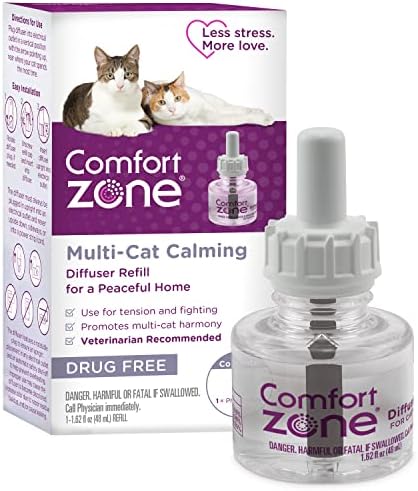 Удобна Зона 1 Пополнете Ја Мачката За Смирување На Феромонскиот Дифузор За Мирен Дом / Ветеринар Препорачано | Намалување На Прскање, Гребење,