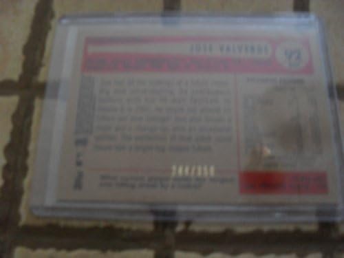 2002 година на Bowman Heritage Jose Valverde Rurecie Refactor 92 картичка