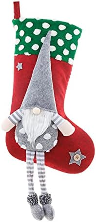 Ихапи Торба Погодна Божиќна Бонбона Порибување Безличен Чорап, За Семејна Торба За Кукли, Тема Божиќна Торба Декорација Домашен Декор