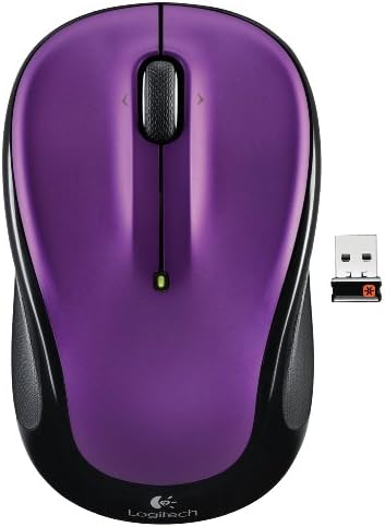Логитех Безжичен Глушец М325 Со Дизајнирано-За-Веб Лизгање-Живописна Виолетова