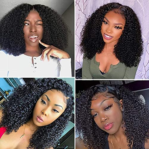 Hepoiss afro kinky curly човечка коса перика у дел човечка коса, бразилска девица човечка коса без белобрана машина направена перика,