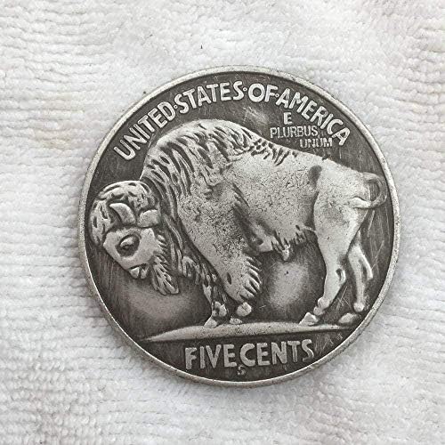 Врежана 1913 Американска Бафало Креативна Шема 骷髅 Колекција На Монети 191