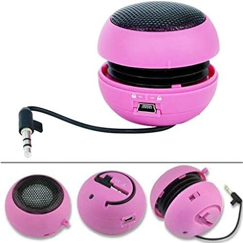 Жичен звучник преносен компатибилен за Fire HD 10 - Аудио мултимедијална полнење розова