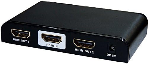 Ameyo LKV312Pro HDMI Splitter 1 во 2 Out Suports 4Kx2K и 3D HDMI 1.4