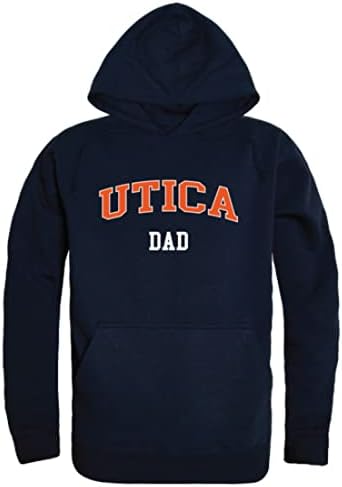 W Wemper Utica College Pioneers Tad Fleece Hoodie Sweatshirts
