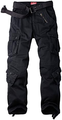 Pantsенски памучни обични воени армиски борбени борбени панталони со 8 џеб