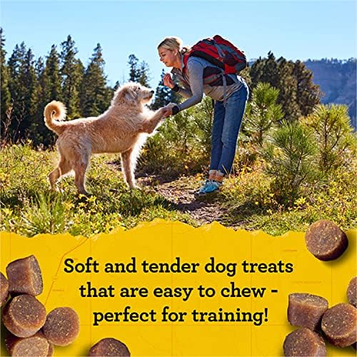 Зуке мини природни лекувања на кучиња, рецепт за говедско месо со додадени витамини и минерали, третирање за обука на кучиња, помалку