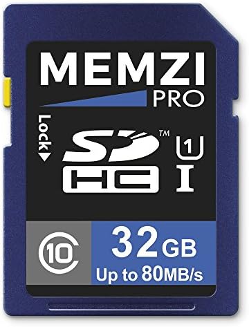 MEMZI PRO 32gb Класа 10 80MB / s Sdhc Мемориска Картичка За Fujifilm FinePix F Или Hs Серија Дигитални Камери