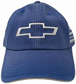 Checked Sports Sports Chevrolet Bowtie Бејзбол капа за мажи - капа за трки со лого автомобили