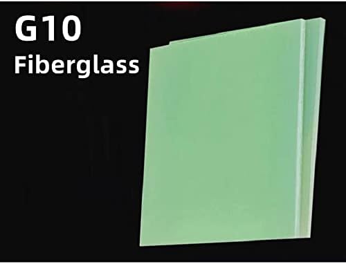 Одбор за зелена епоксидна смола, 0,5/1/1,5/2/3/4/5мм дебелина FR4 табла, G10 Fiberglass Board 3D Printer Platform 1/2 парчиња