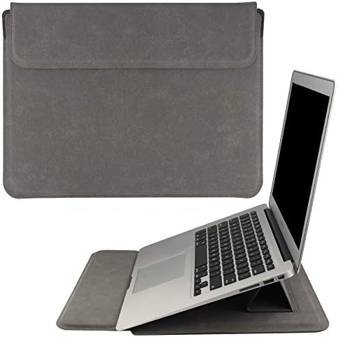Hoyixi 15.6 инчен лаптоп ракав кутија PU кожа случај компатибилен со MacBook Pro 16 2021 & 2019 A2141/Asus Vivobook 15/HP 15.6 Лаптоп
