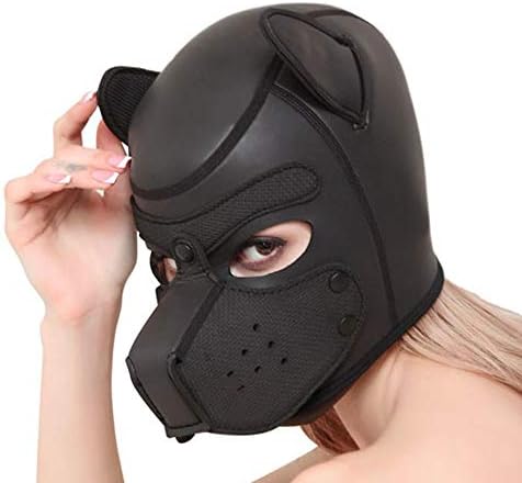 Комплетна маска за лице кучиња кутре кутре, сопствена маска за животински глави, новите костуми за кучиња маски за кучиња