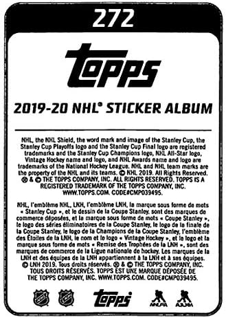 2019-20 Топс НХЛ налепници 272 Виктор Мете Монтреал Канадиенс НХЛ хокеј мини налепница за тргување со картички