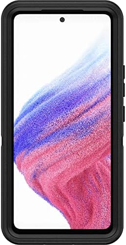 OtterBox Samsung Galaxy A53 5G Бранител Серија Случај-ЦРНА, солиден &засилувач; трајни, со заштита пристаниште, вклучува футрола клип