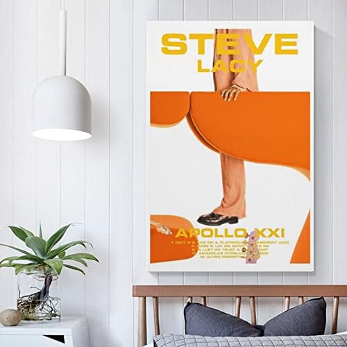 Jnia steve lacy apollo xxi албум насловната постер за плас -постери и wallидна уметност печати 90 -тина естетска модерна семејна
