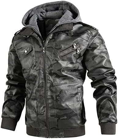 ADSSDQ Зимски палта за мажи, долги ракави Excerise јакна Менс плус големина Зимски гроздобер дуксери се вклопуваат џемпери дебели 8