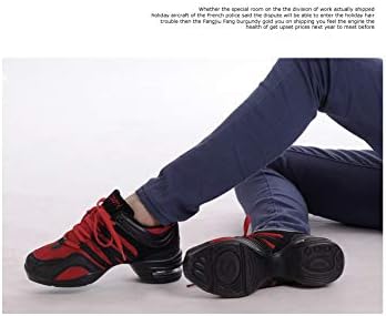 Hroyl Dance Sneakers Women Women Spiled единствена патики кои не се отпорни на носење за џез фитнес спортски танц, Model 729