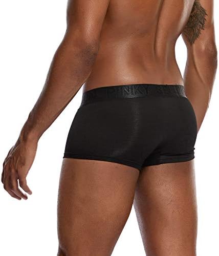 Менс памук боксери торбичка за долна облека за долна облека, печатени под -панталони со панталони, брифинзи за мажи секси букви машки