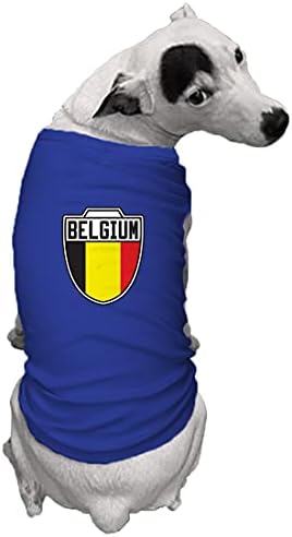Белгија - фудбалска сртот земја горда кошула за кучиња