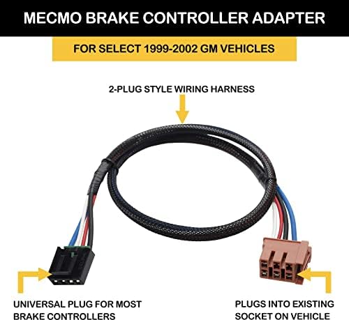 Mecmo Multi-Tow 7-насочен сечило и 4-насочен адаптер за жици за приколка со рамни возила за 7 пински конектор + 3025-P адаптер за контрола на