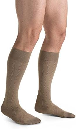 Јобст формен Обични Чорапи За Компресија, 15-20 ммхг, Високи Колена, Затворен Прст