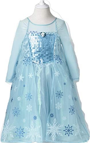 YX замрзнат костум костум за бајки фенси за фустан за девојки на мали деца