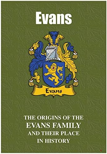 I Luv Ltd Evans Welsh Family Surname Surname SurriaSe со кратки историски факти