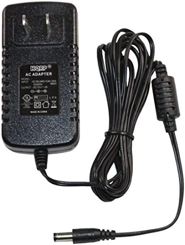 Adapter на HQRP AC за Yamaha PSR-36 / PSR-37 / PSR-40 / PSR-400 / PSR-41 / PSR-410 / PSR-420 Електронски дигитален пијано MIDI тастатура