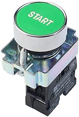 Копче за старт на старт на Akde 22 mm со копчето за прекинувач со рамен допир XB2, прекинувач за прекинувач на копчето за повторно ресетирање