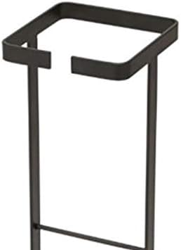 Злми модерна црна метална чадор држач за складирање на држач со лента за капење, за влезна врата