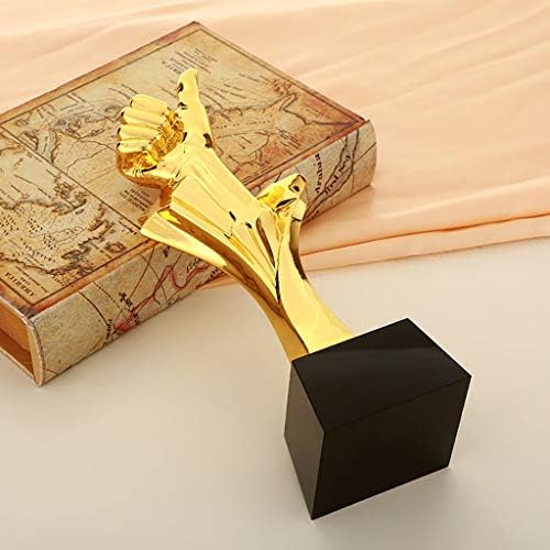Трофеј за занаетчиска смола за занаетчиска награда Трофеј Трофеј Десктоп декорација на палецот Забава и практична