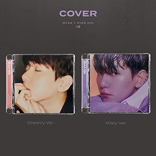 Baekhyun - 3 -ри мини албум [Bambi] брошура + текстови хартија + CD -R + AR клип картичка + AR Фото картичка + 2 Дополнителни