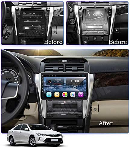 Carероне Автомобил Стерео Радио За Тојота Камри 2015 2017 Со Андроид Мултимедијален Плеер ГПС Навигација Екран На Допир Bluetooth