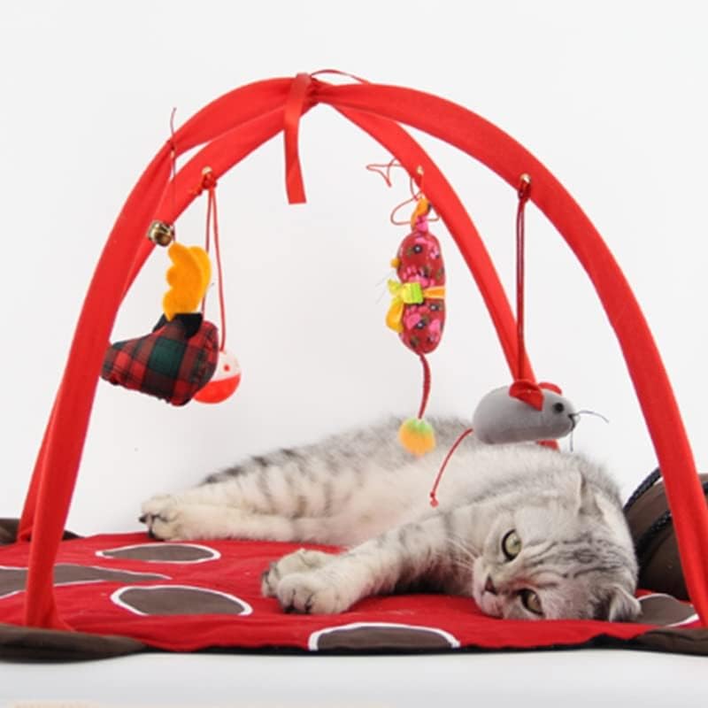 Играчки за шатори за мачки за пиење играчки за миленичиња играчки мачки играат душек ќебе куќа одвоени шатори за маче