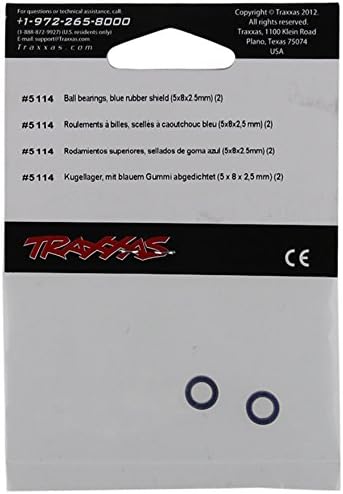 TRAXXAS 5114 BOLT LEGELING 5x8x2.5 mm