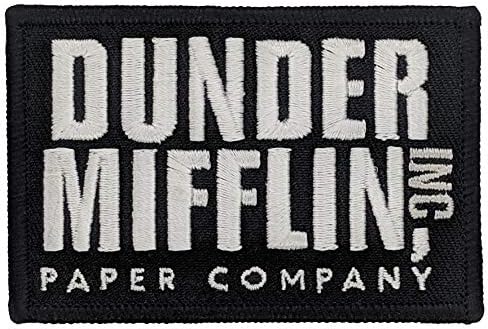 Dunder Mifflin Inc - Канцеларијата везена лепенка - 2x3