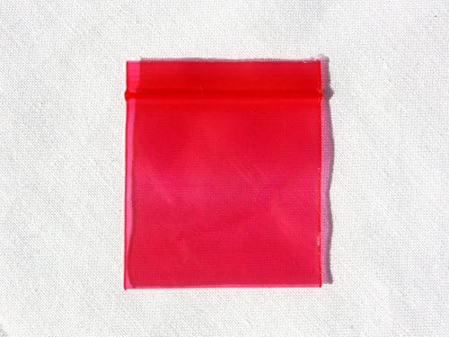 500 -пакувања 1515 1,5 x 1,5 мини ziplock црвени пластични кеси јаболко -торбички - еднократно повторување