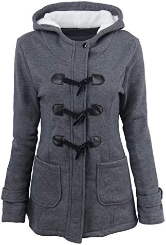Долга маичка со жени во Малбаба, копчиња за палто со копчиња со качулка со капчиња со качулка со џеб со џеб со џеб