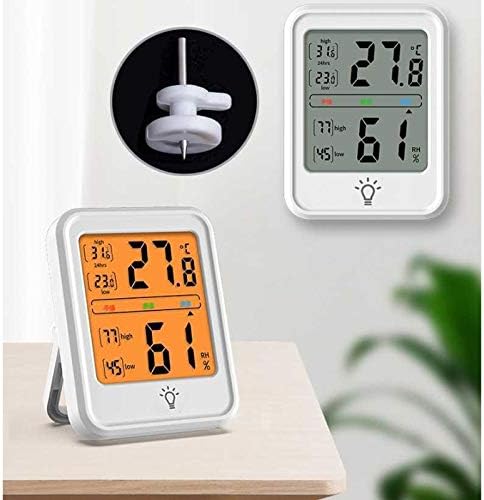 ВОДМБ Термометар Внатрешен Надворешен Термометар Хигрометар °C/ Q Макс/Мин Температура Влажност Монитор Затворен