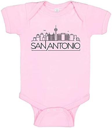 Skyline Сан Антонио Тексас Бебе новороденче Телосјут