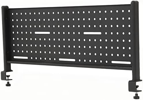 Десктоп панел Fuji Boeki 18576, ширина 31,7 x длабочина 2,6 x висина 14,4 инчи, црн, челик, магнетски, компатибилен
